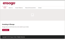 Tablet Screenshot of ensogo.com